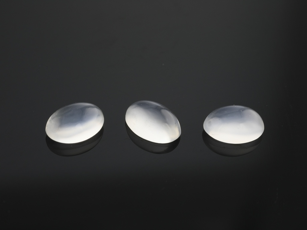 White Moonstone 6x4mm Oval Cabochon