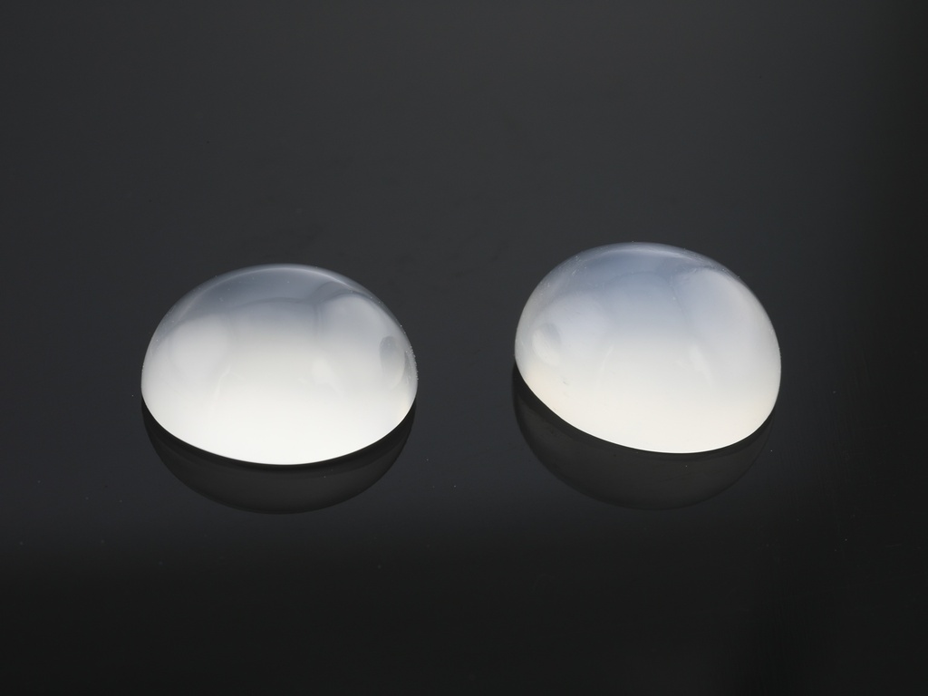 White Moonstone 9x7mm Oval Cabochon