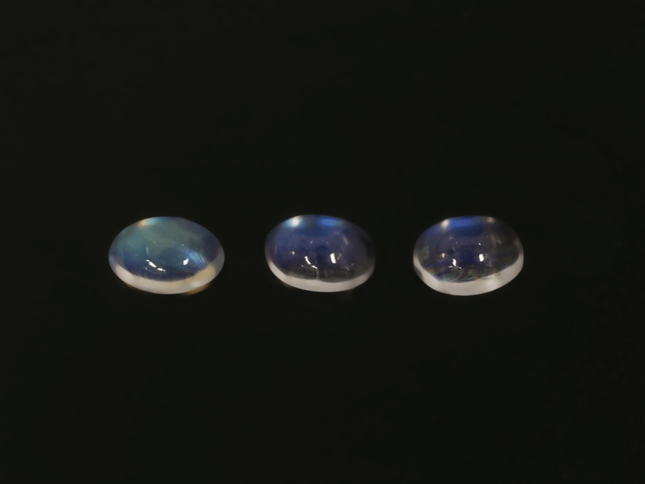 Blue Moonstone 7x5mm Oval Cabochon