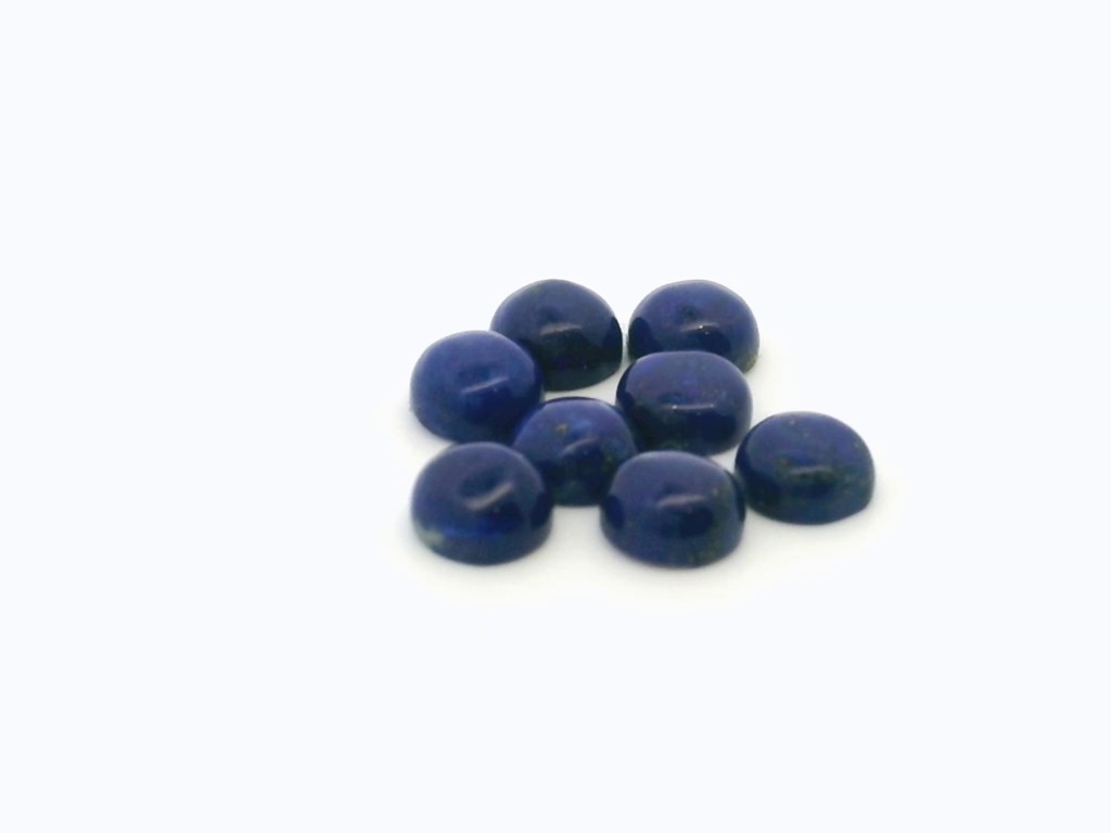 Lapis Lazuli 5.00mm Round Cabochon