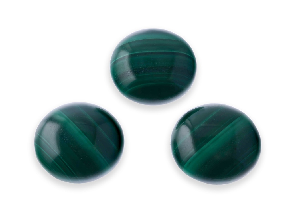 Malachite 4.00mm Round Cabochon