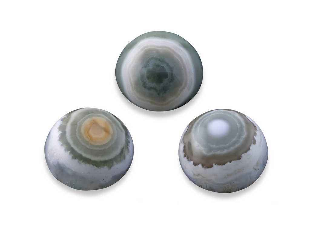 Ocean Jasper 12mm Round Cabochon