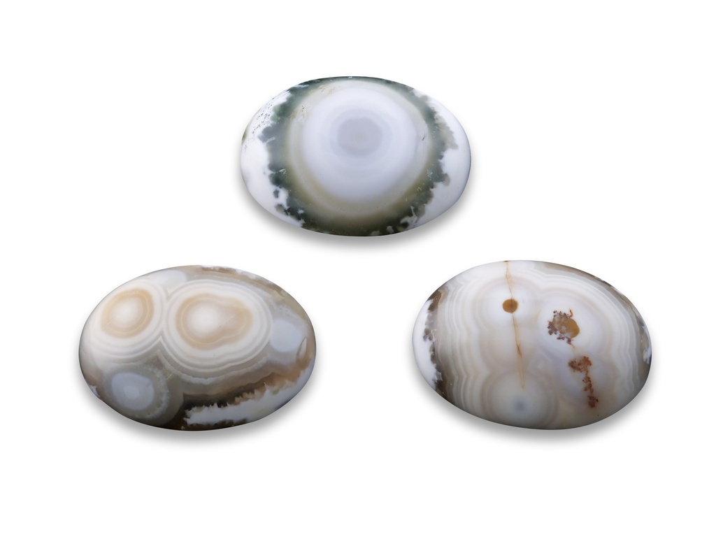 Ocean Jasper 18x13mm Oval Cabochon