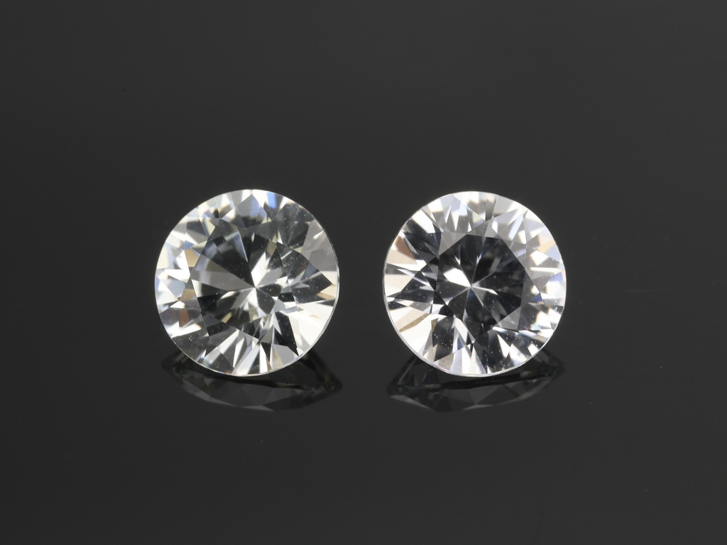 White Sapphire 5.00mm Round