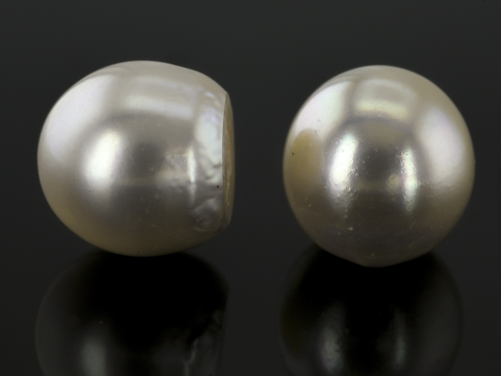 Akoya Pearl 8.00-8.50mm 3/4 Round Light Cream