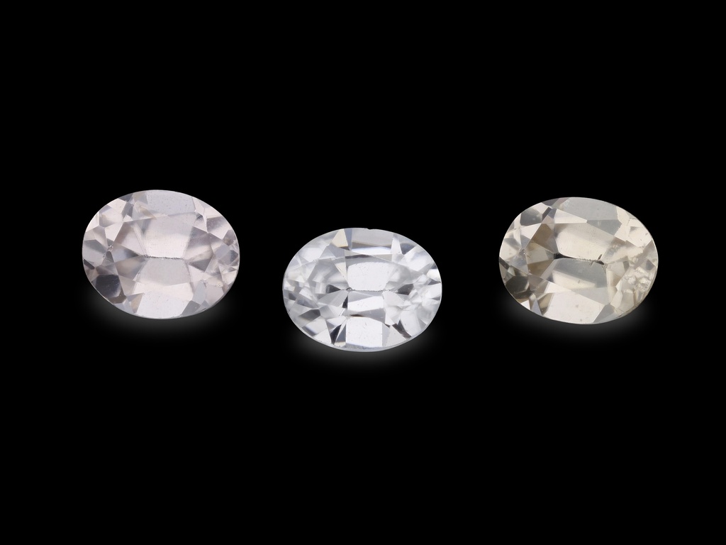 Zircon 4x3mm Oval Champagne