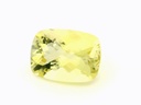 Lemon Quartz 18x13mm Cushion Chequerboard