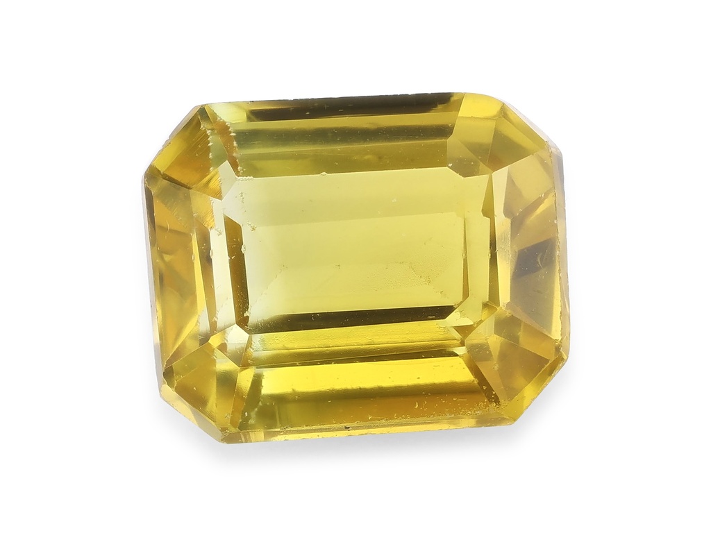 Parti Sapphire 4x3.5mm Emerald Cut Yellow