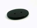 Onyx 20x15mm Oval Buff Top Double Drilled