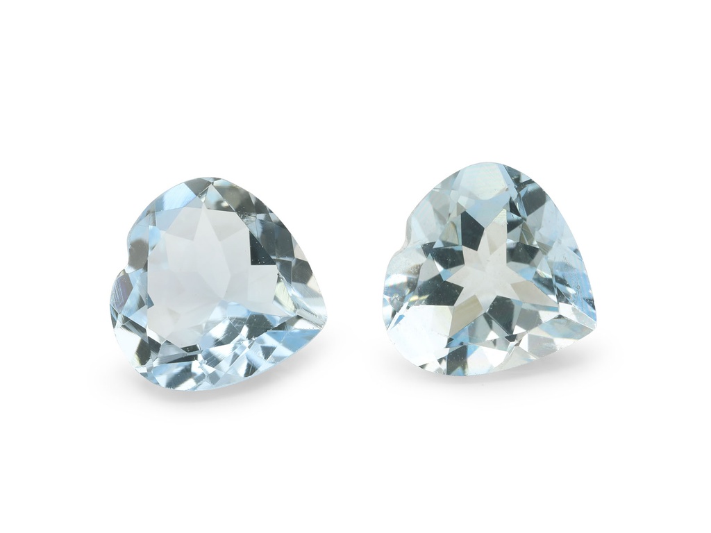 Aquamarine 8.00mm Heart Shape