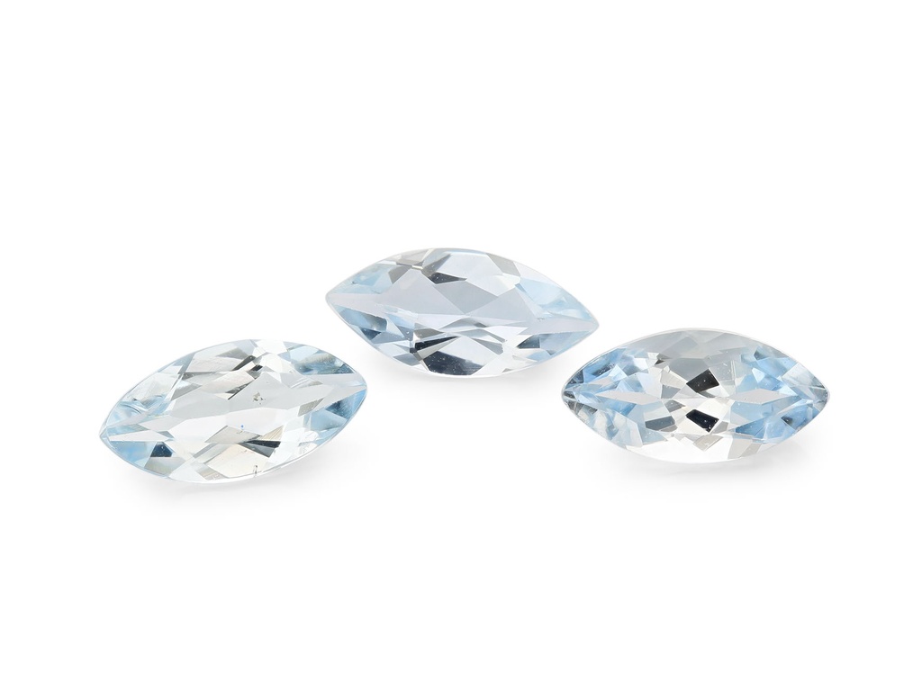 Aquamarine 7x3.5mm Marquise Light Blue