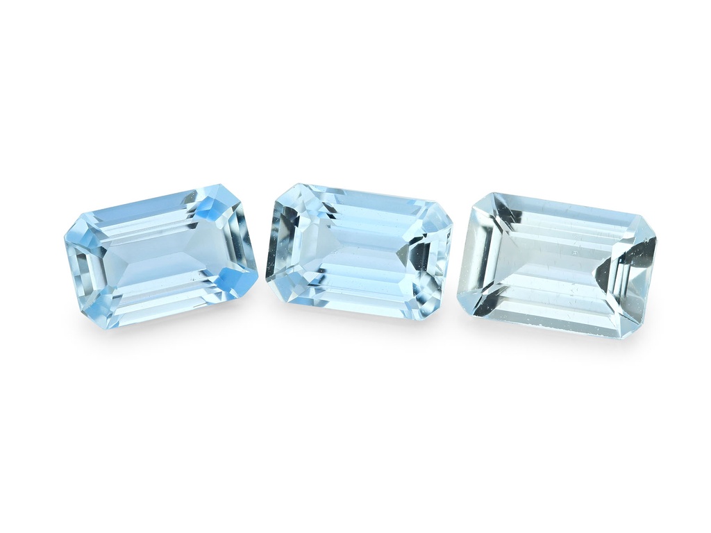 Aquamarine 6x4mm Emerald Cut