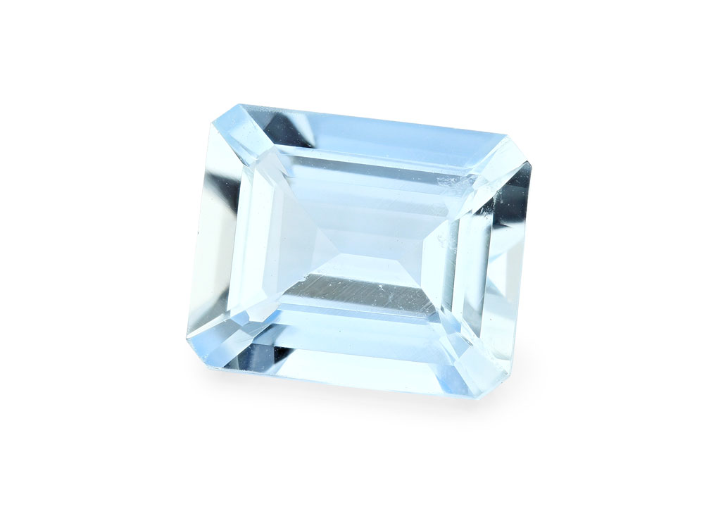 Aquamarine 10x8mm Emerald Cut