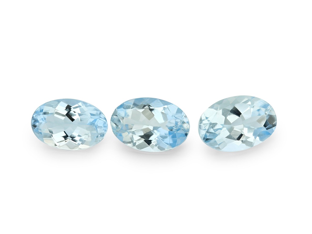 Aquamarine 6x4mm Oval