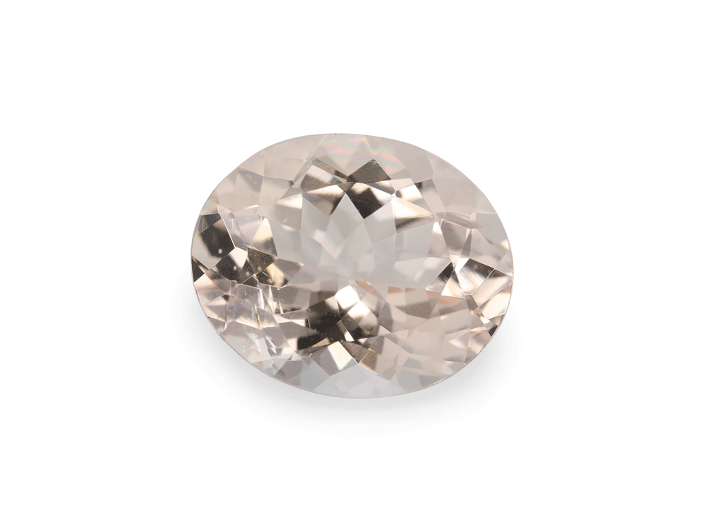 Morganite 11x9mm Oval Dark Pink