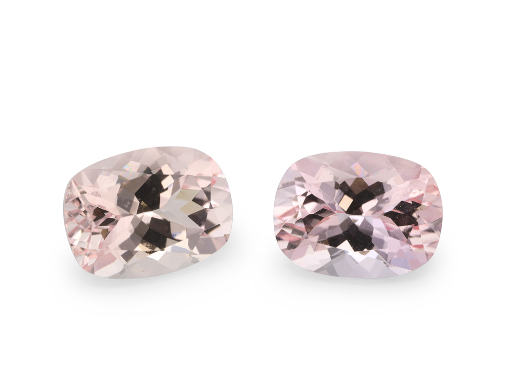 Morganite 8x6mm Cushion Pink