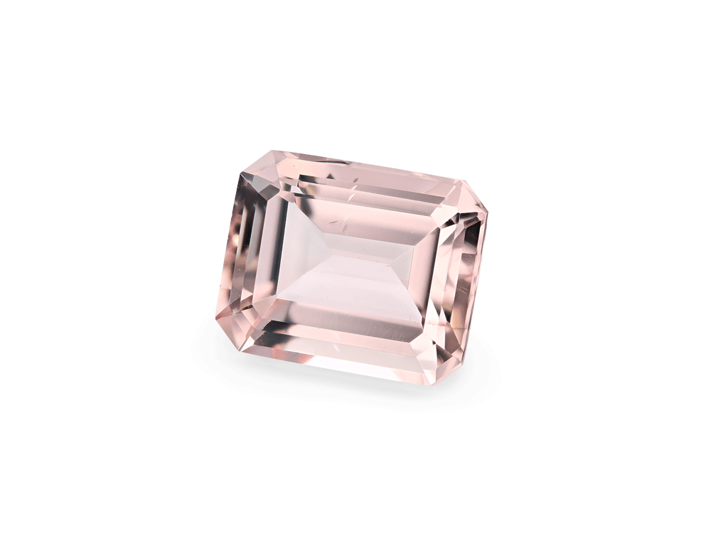 Morganite 11x9mm Emerald Cut Pink