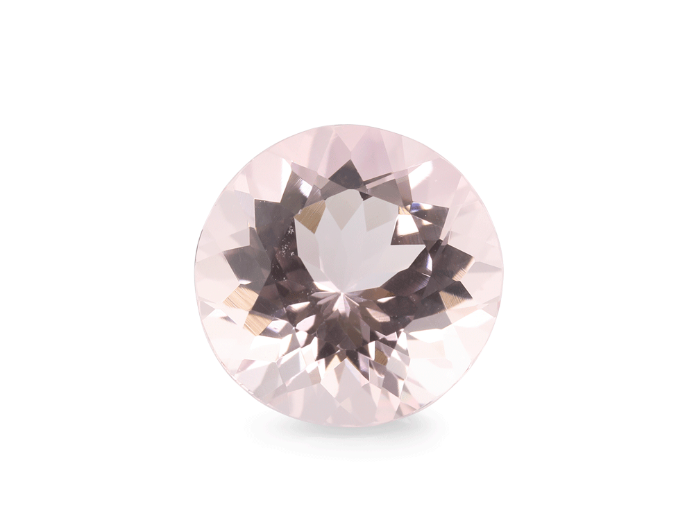 Morganite 9.00mm Round Pink