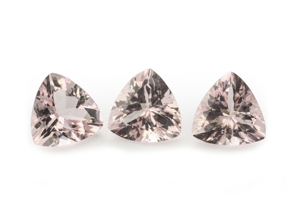 Morganite 8.00mm Trilliant Pink