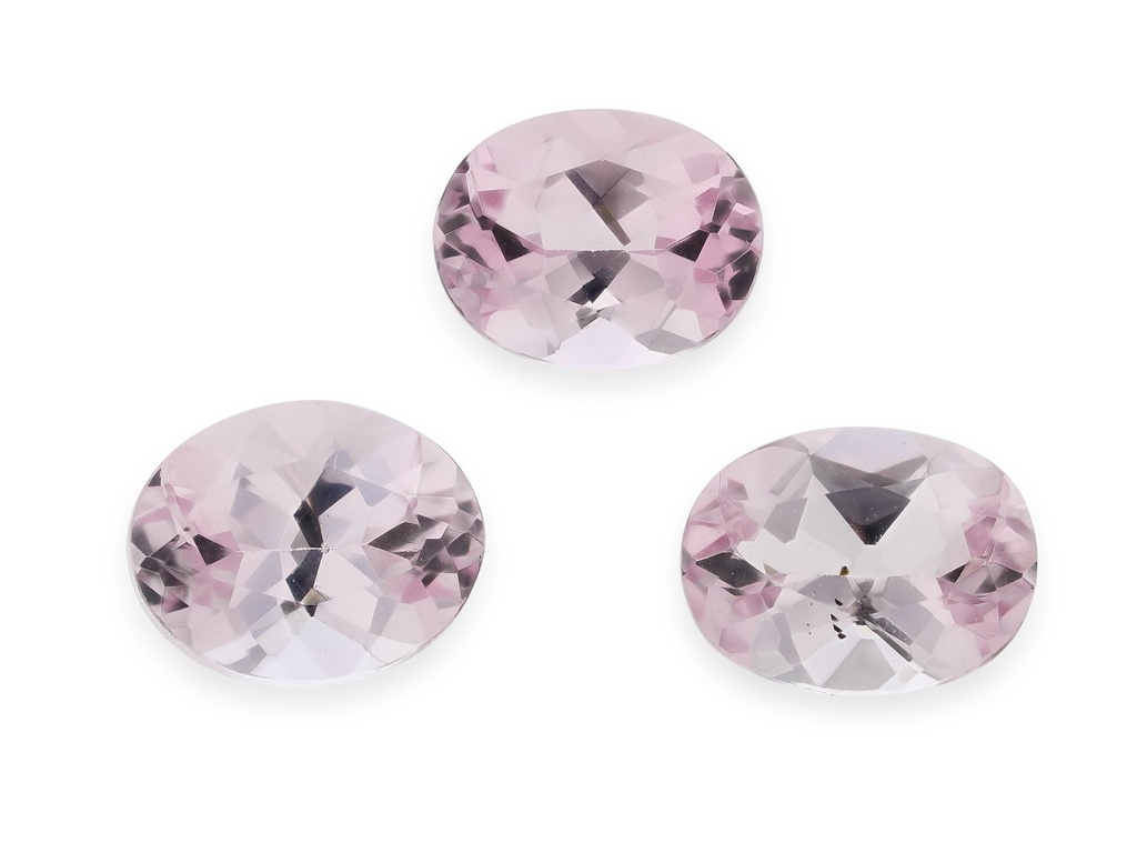 Morganite 6x4mm Oval Dark Pink