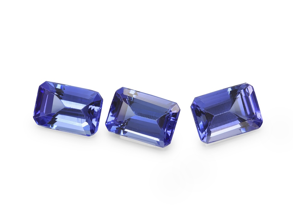 Tanzanite 6x4mm Emerald Cut