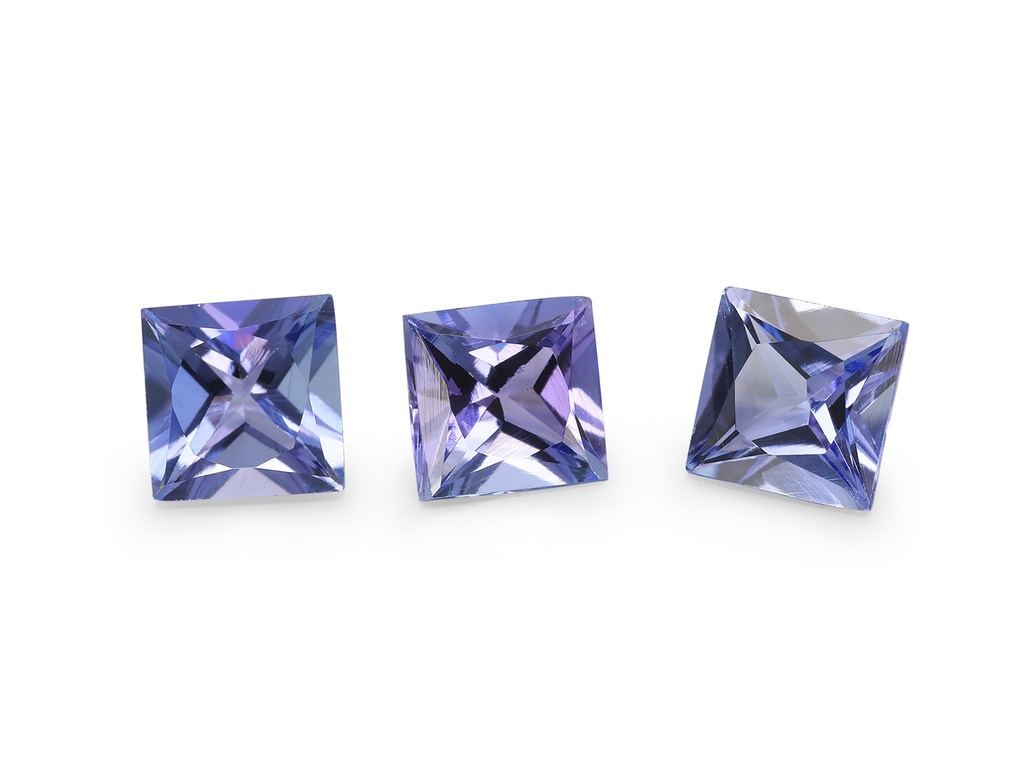 Tanzanite 3.00mm Princess Cut