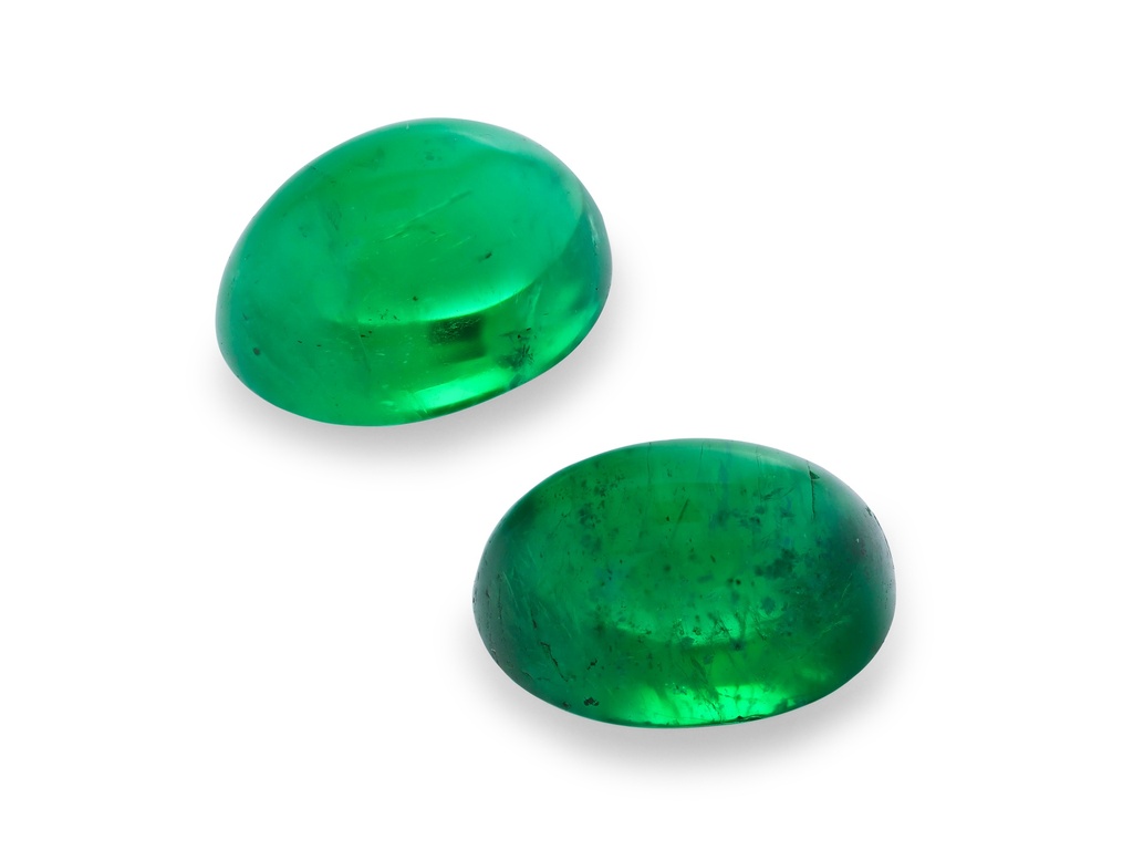 Emerald 7x5mm Oval Cabochon