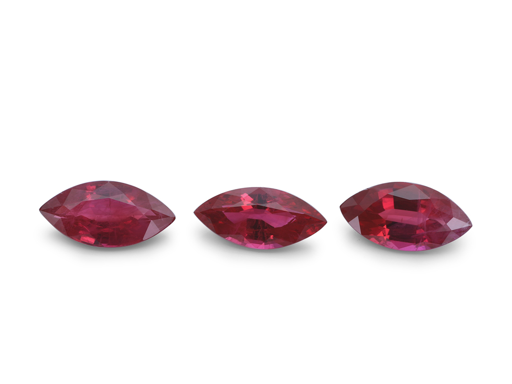 Ruby 6x3mm Marquise Red