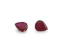 Ruby 5x4mm Pear Shape Red