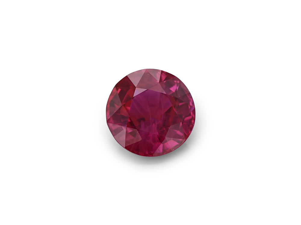 Ruby 4.75mm Round Pink Red 