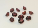 Ruby 4.5x3.5mm+/- Oval Dark Red