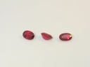 Ruby 4.5x3mm+/- Oval Bright Red