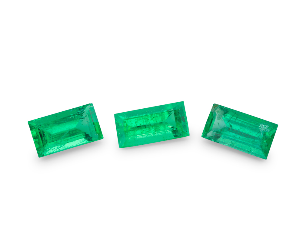 Emerald 5x2.5mm Baguette