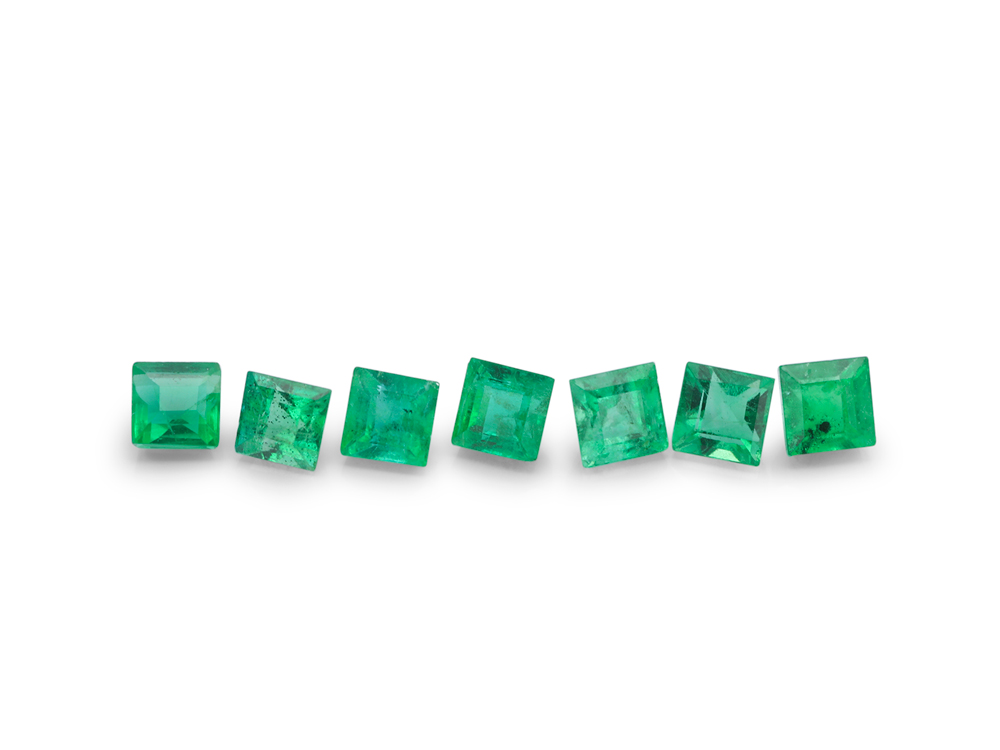 Emerald 1.75mm Carre Cut Mid Green