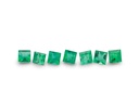 Emerald 1.75mm Carre Cut Mid Green