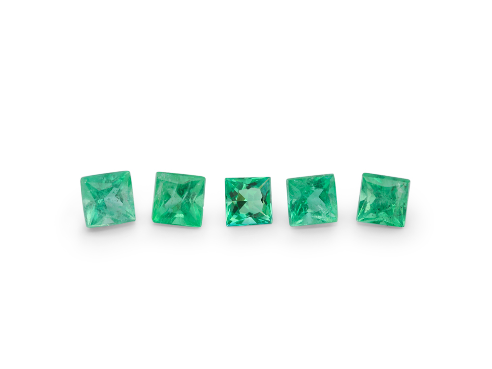 Emerald 2.00mm Princess Cut