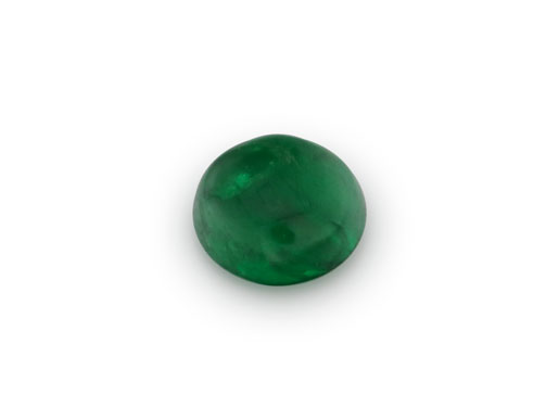 Emerald 3.25mm Round Cabochon