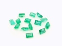 Emerald 3x2mm+/- Baguette