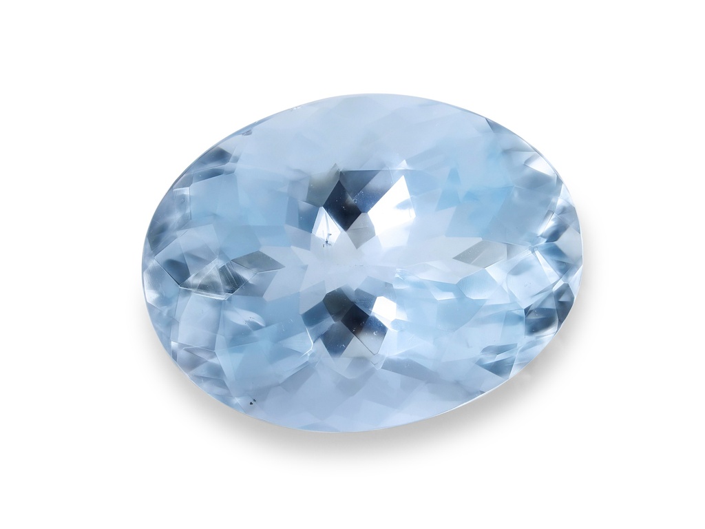 Aquamarine 14x10.2mm Oval Mid Blue