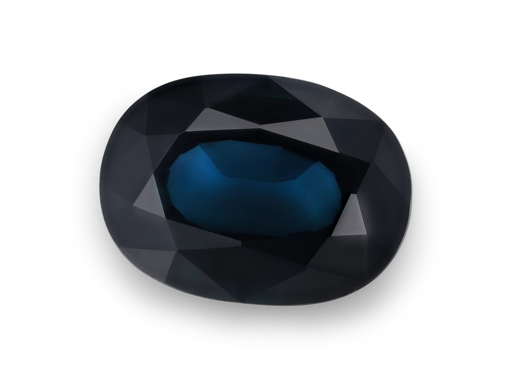 Australian Sapphire 8.1x5.9mm Oval Mid Blue