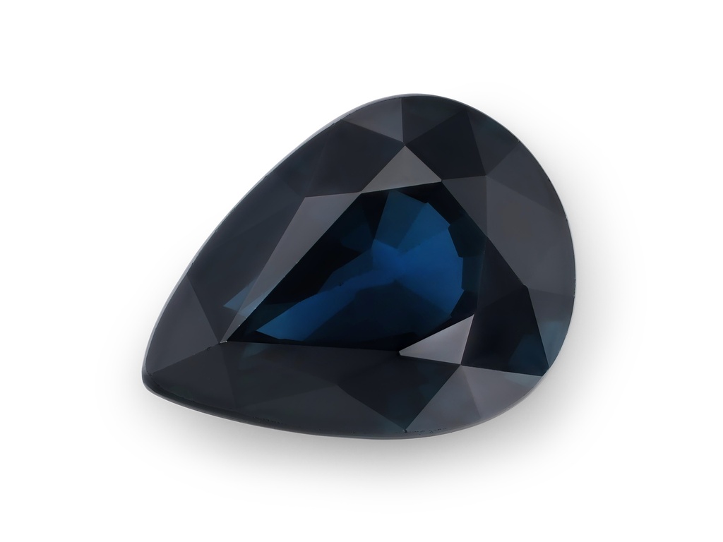 Australian Sapphire 8.1x6.1mm Pear Shape Royal Blue