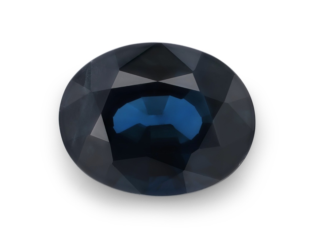 Australian Sapphire 9.1x7.2mm Oval Mid Blue