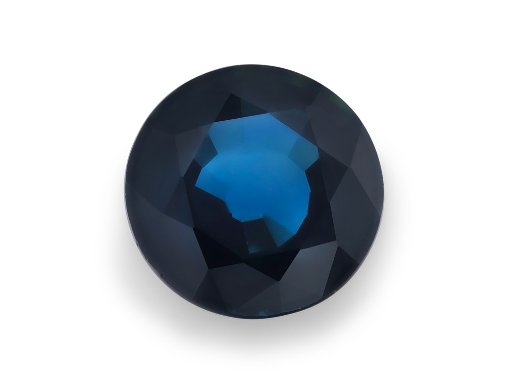 Australian Sapphire 7.35mm Round Mid Blue