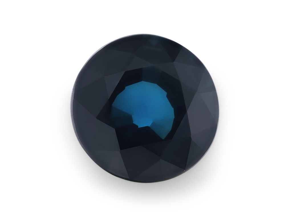 Australian Sapphire 7.60mm Round Mid Blue