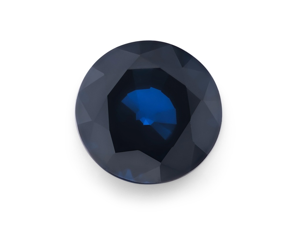 Australian Sapphire 8.20mm Round Royal Blue