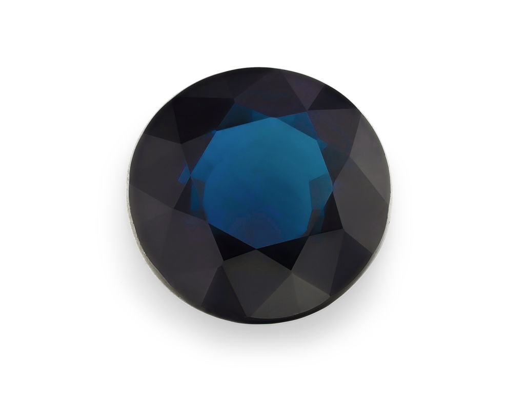 Australian Sapphire 7.85mm Round Royal Blue