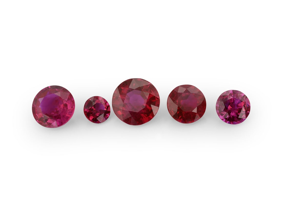 Ruby 4.25mm Round Bright Red