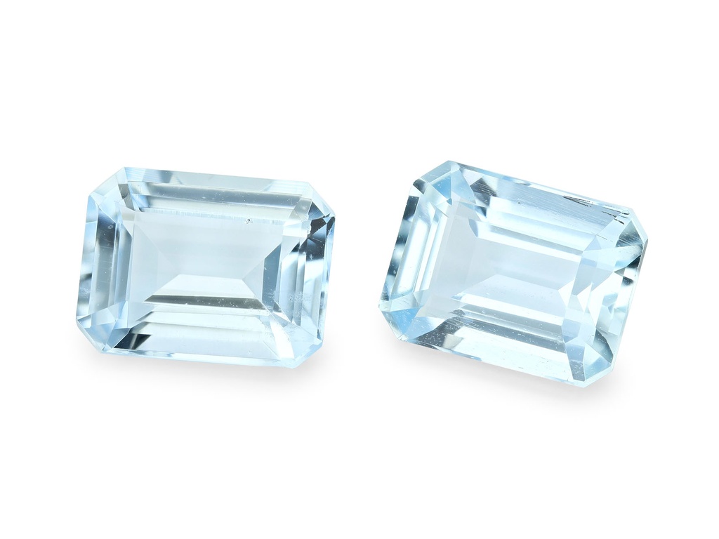 Aquamarine 8x6mm Emerald Cut