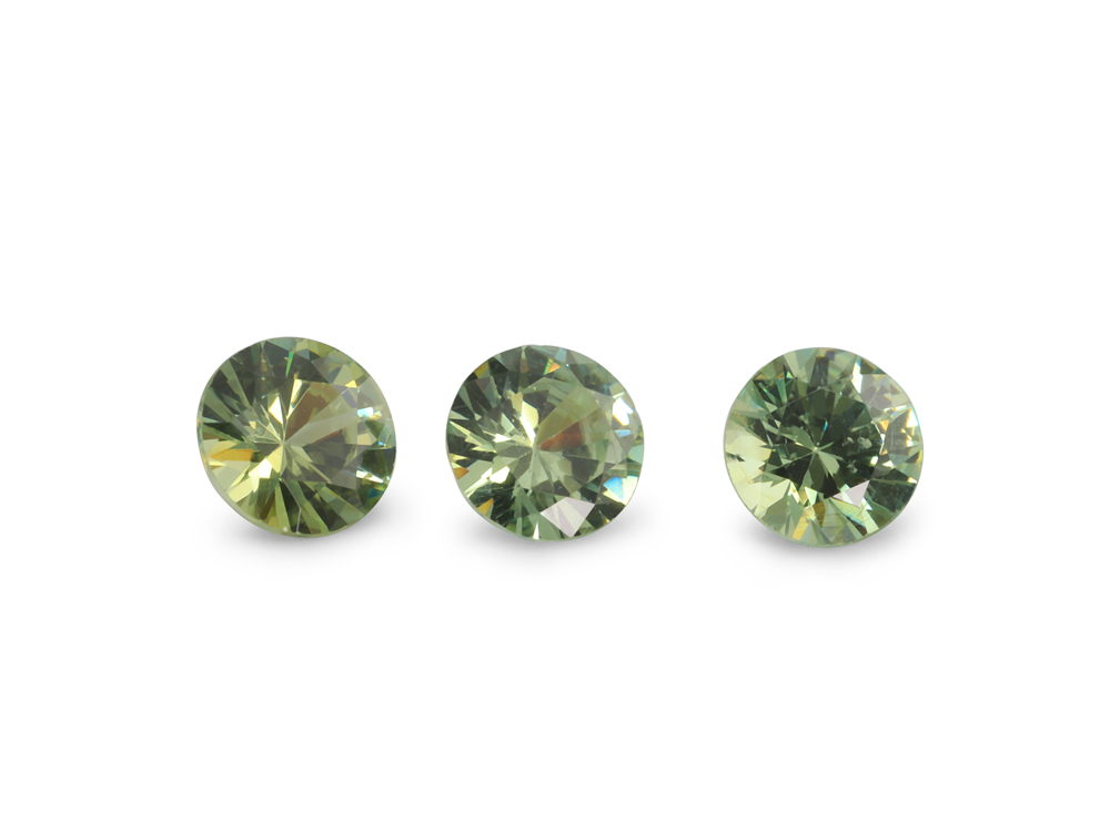 Demantoid Garnet 3.25mm Round