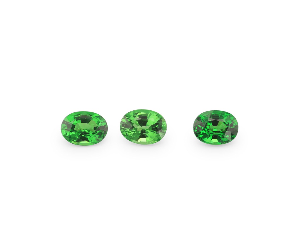 Tsavorite Garnet 4x3mm Oval